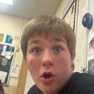 He’s tall stupid and eats nearly